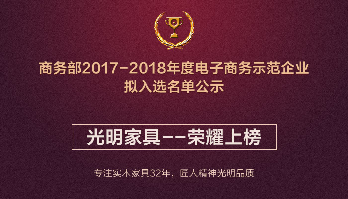 光明集團榮獲“商務(wù)部電子商務(wù)示范企業(yè)”榮譽稱號